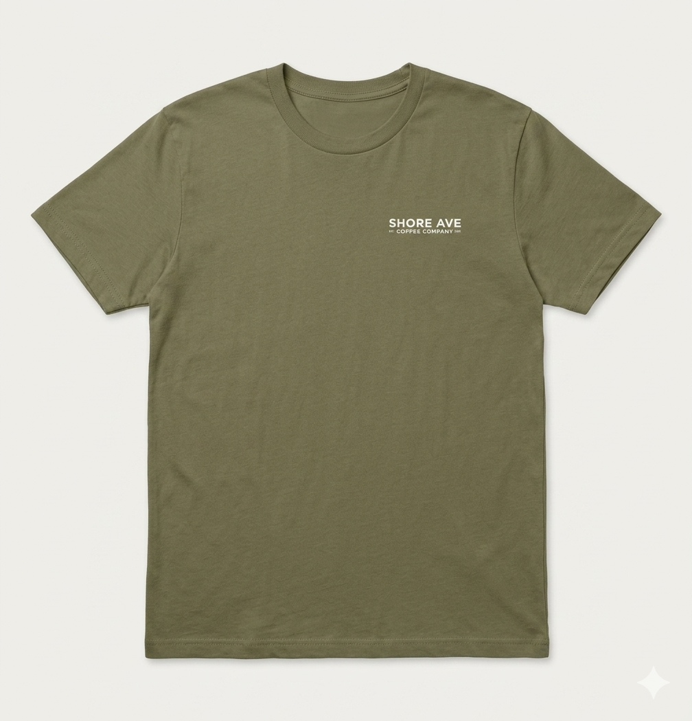 Green Shore Ave T-Shirt front