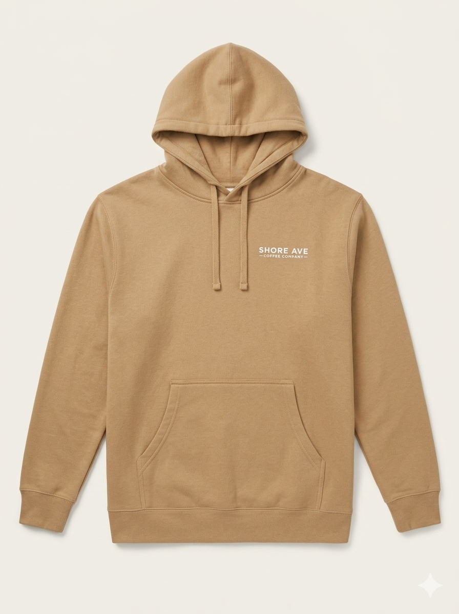 Sand Shore Ave Crewneck front