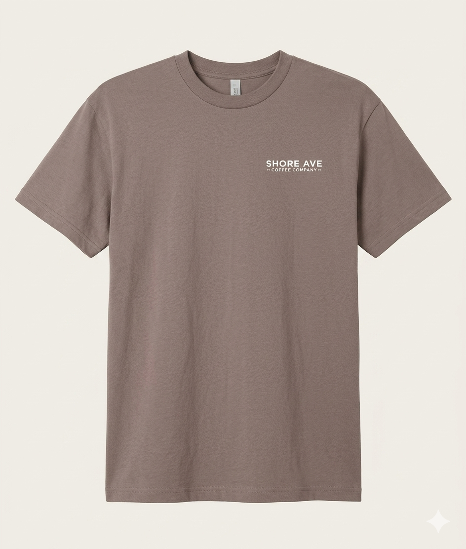 Shiitake Men's Shore Ave T-Shirt front