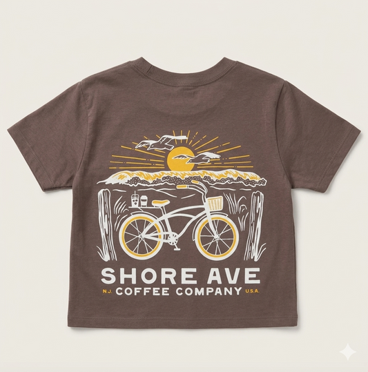 Shiitake Women's Shore Ave T-Shirt back